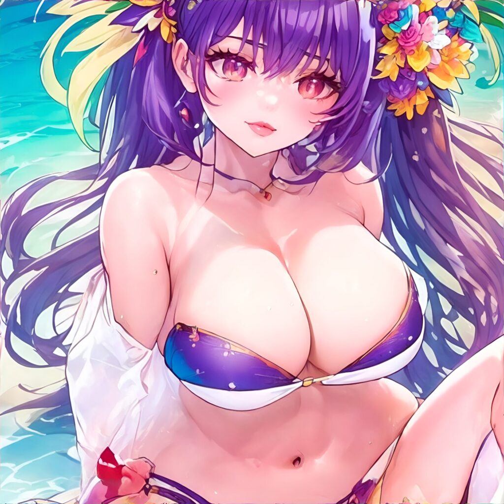 画像生成AIで生成した女の子